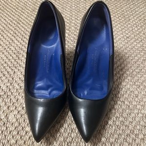 Antonio Saint New York black leather heels